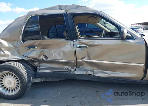 2002 Mercury Grand Marquis Ls from USA, damaged, VIN 2MEFM75W32X626729